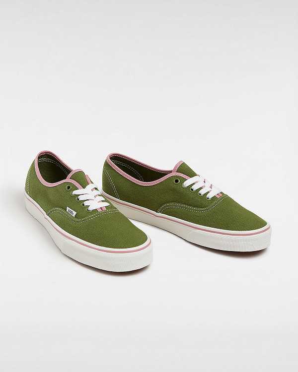 Green Men Vans Authentic Sneakers NZ | VN5612379