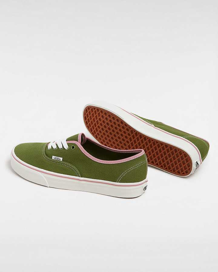 Green Men Vans Authentic Sneakers NZ | VN5612379