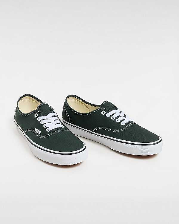 Green Men Vans Authentic Sneakers NZ | VN8905261