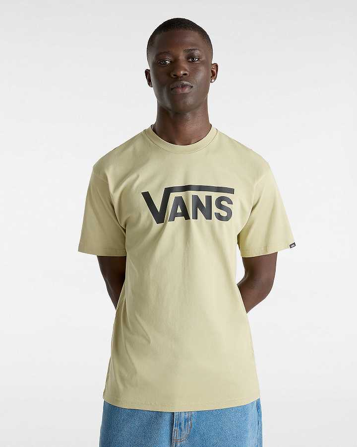 Green Men Vans Classic T Shirts NZ | VN9712486