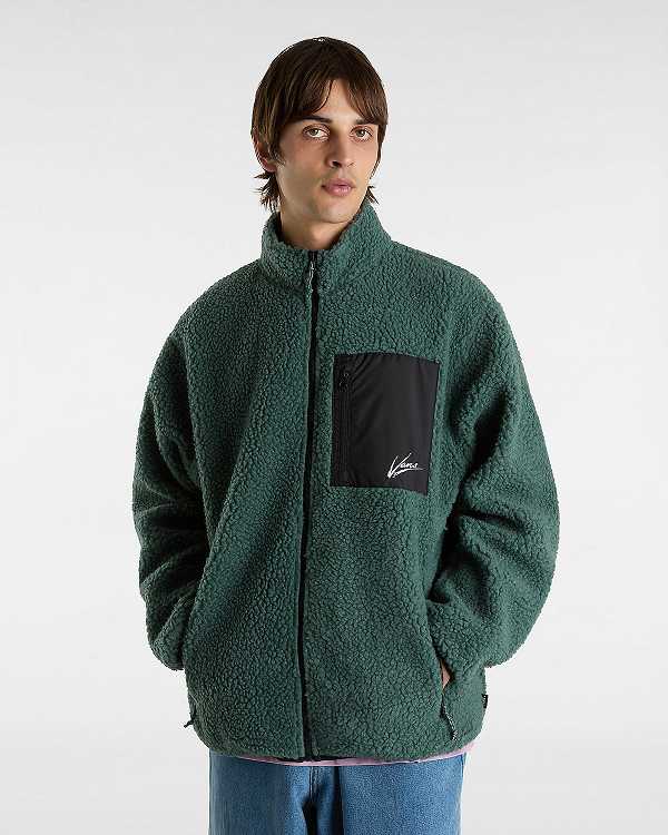 Green Men Vans Dettori Full Zip Jacket NZ | VN5238697