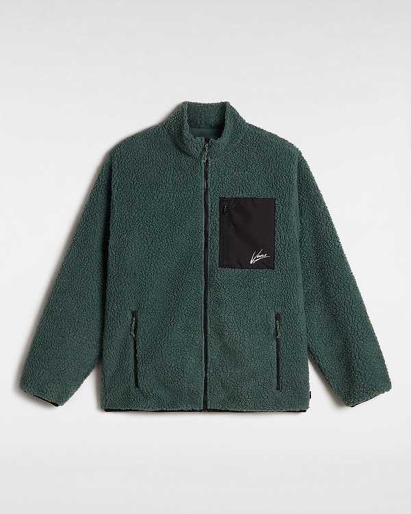 Green Men Vans Dettori Full Zip Jacket NZ | VN5238697