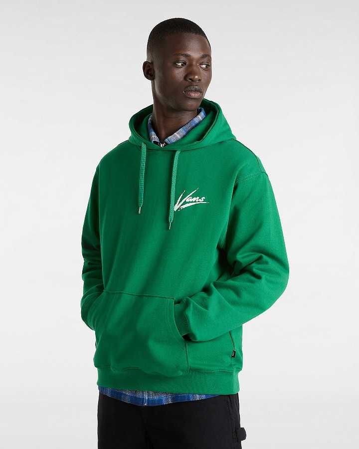 Green Men Vans Dettori Loose Hoodie NZ | VN3801724