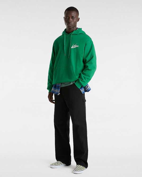 Green Men Vans Dettori Loose Hoodie NZ | VN3801724