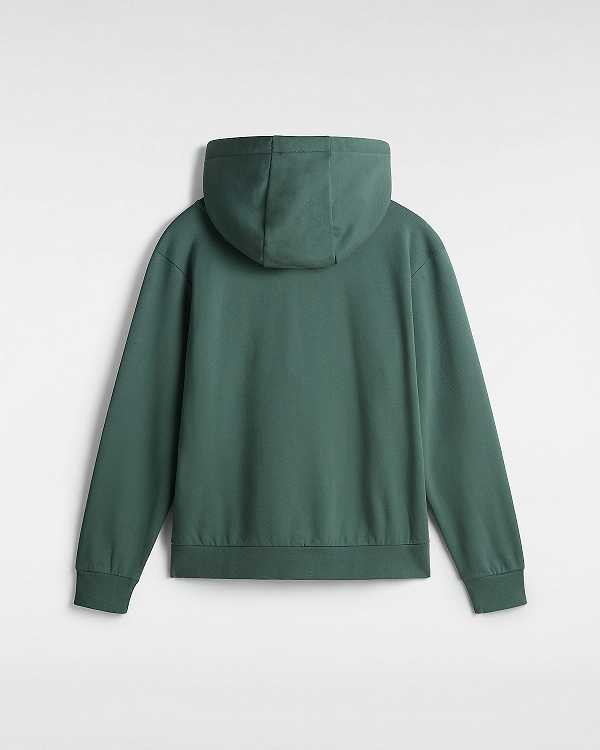 Green Men Vans Essential Relaxed Hoodie NZ | VN4298016