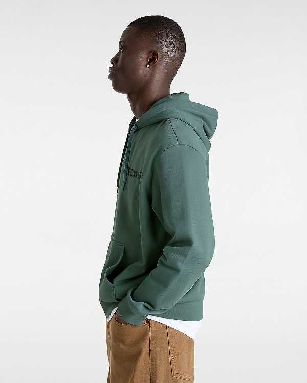 Green Men Vans Essential Relaxed Hoodie NZ | VN4298016