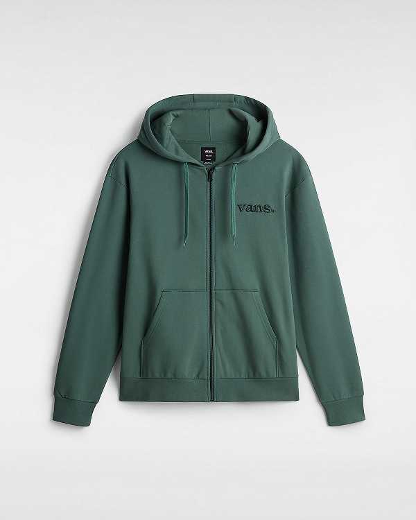 Green Men Vans Essential Relaxed Hoodie NZ | VN4298016