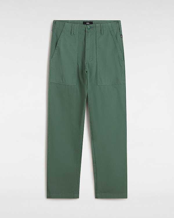 Green Men Vans Fatigue Loose Tapered Pants NZ | VN2109745