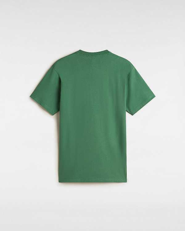 Green Men Vans Hi Stretch T Shirts NZ | VN6253971