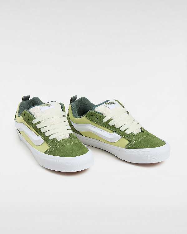 Green Men Vans Knu Skool Sneakers NZ | VN7012954