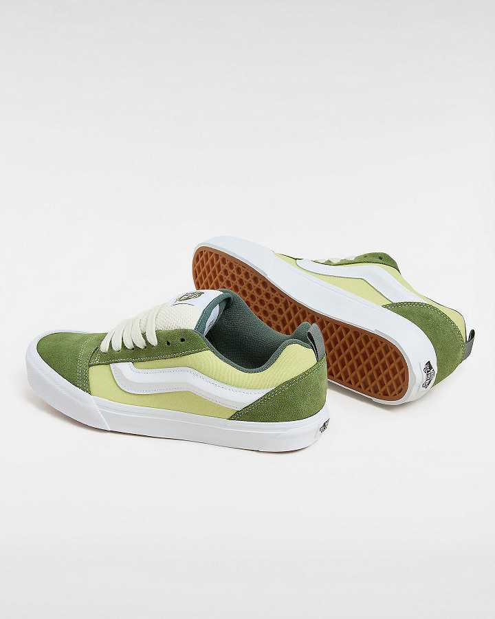 Green Men Vans Knu Skool Sneakers NZ | VN7012954