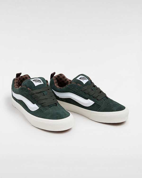 Green Men Vans Knu Skool Sneakers NZ | VN7426589