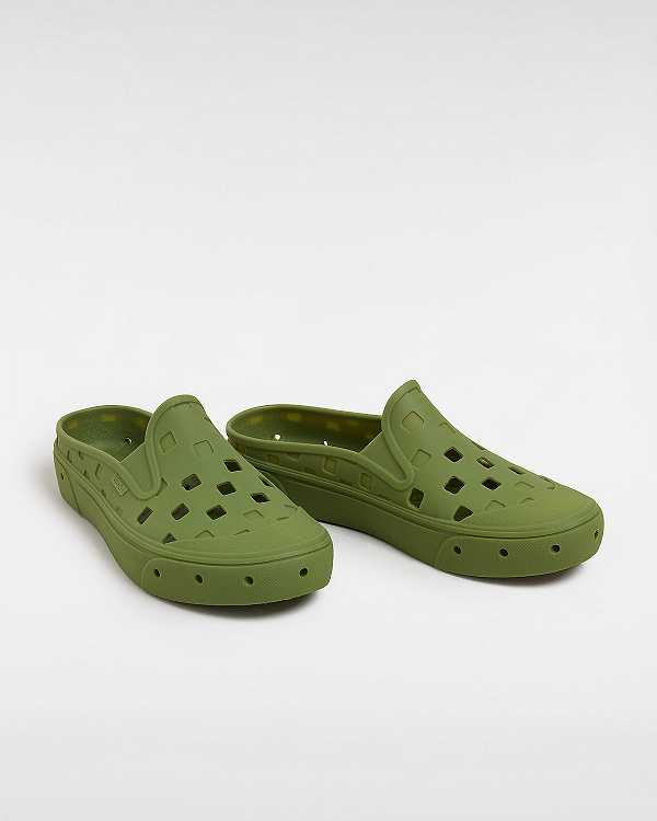 Green Men Vans MTE Slip-On TRK Mules NZ | VN9413560