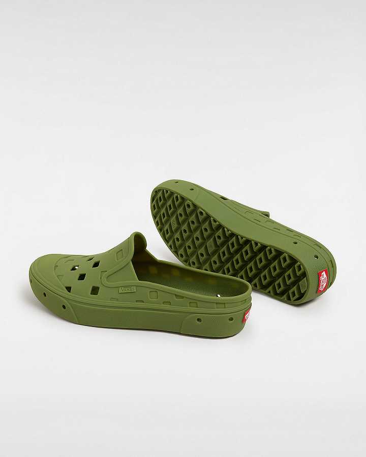 Green Men Vans MTE Slip-On TRK Mules NZ | VN9413560