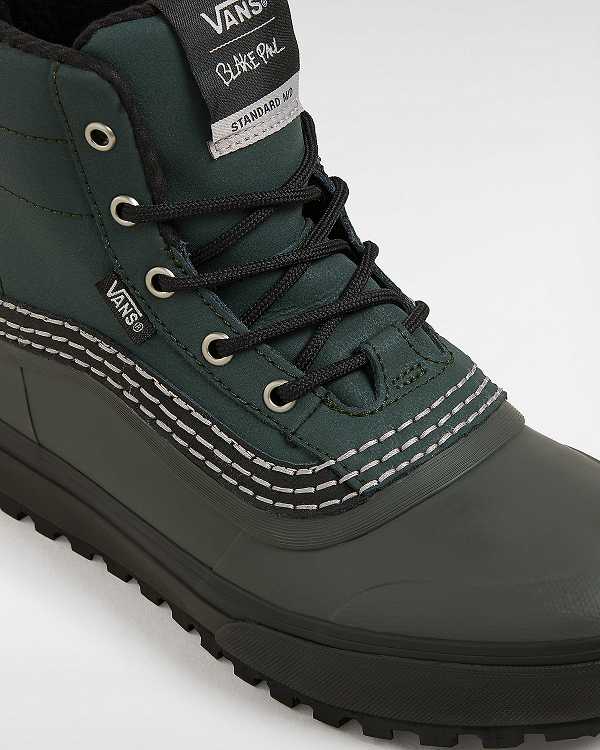 Green Men Vans MTE Standard Mid X Blake Paul Snow Boots NZ | VN0437895