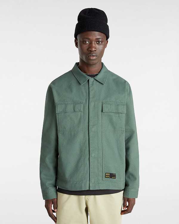 Green Men Vans Mcavoy Station Jacket NZ | VN6192540