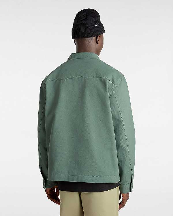 Green Men Vans Mcavoy Station Jacket NZ | VN6192540