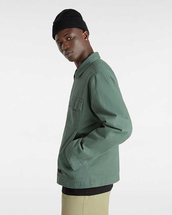 Green Men Vans Mcavoy Station Jacket NZ | VN6192540