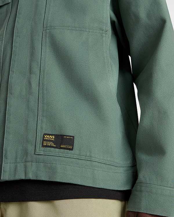 Green Men Vans Mcavoy Station Jacket NZ | VN6192540