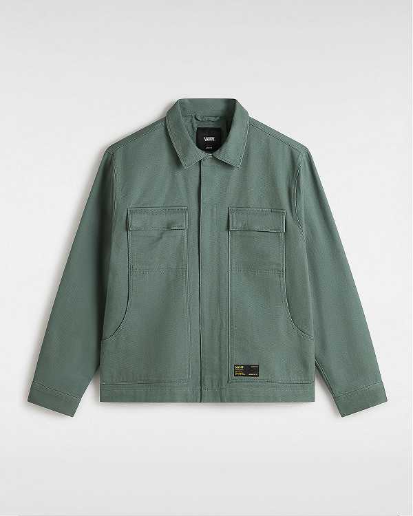 Green Men Vans Mcavoy Station Jacket NZ | VN6192540