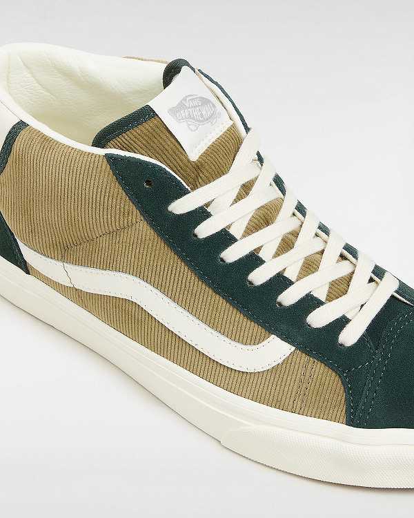 Green Men Vans Mid Skool 37 Sneakers NZ | VN9730564