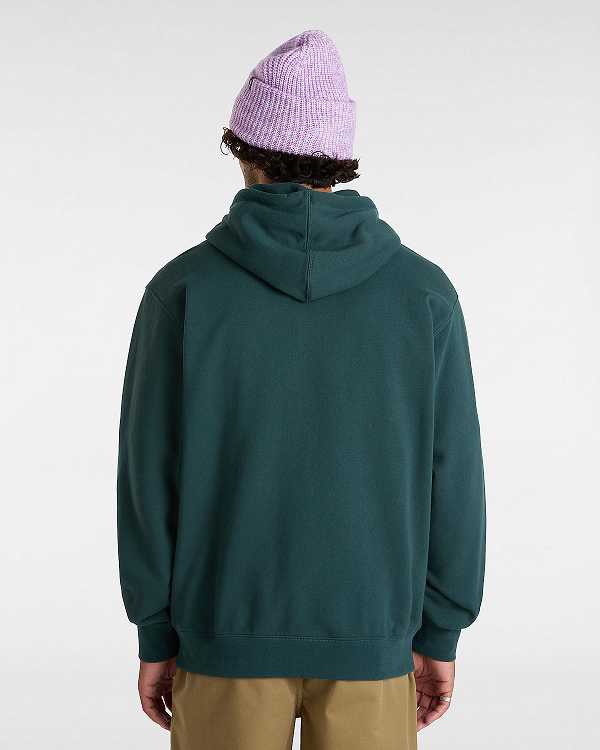 Green Men Vans Original Standards Loose Hoodie NZ | VN5816329