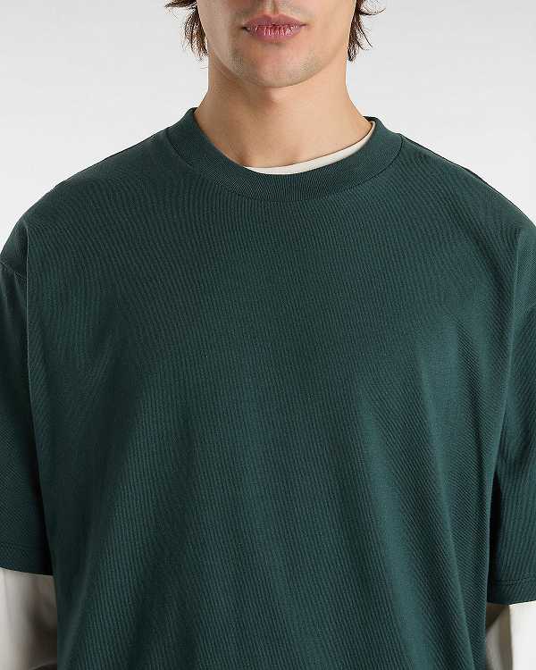 Green Men Vans Original Standards T Shirts NZ | VN5813607