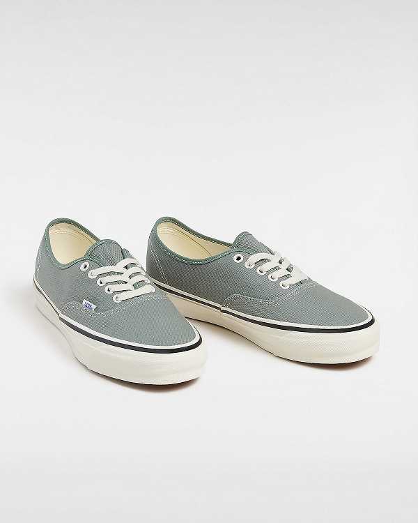 Green Men Vans Premium Authentic 44 Duck Canvas Shoes NZ | VN9870256