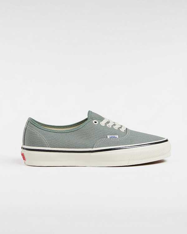 Green Men Vans Premium Authentic 44 Duck Canvas Shoes NZ | VN9870256