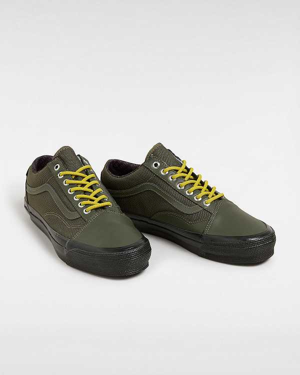 Green Men Vans Premium Old Skool 36 Skate Shoes NZ | VN7201458