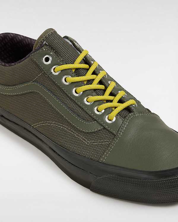 Green Men Vans Premium Old Skool 36 Skate Shoes NZ | VN7201458