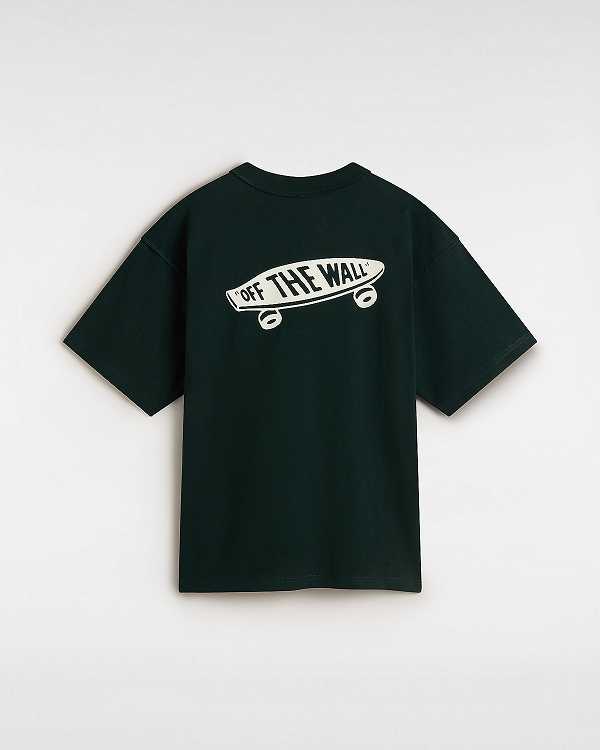 Green Men Vans Premium Original Salton Short Sleeve T Shirts NZ | VN3540617