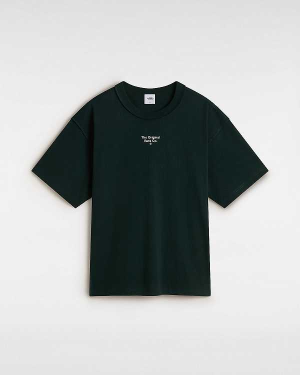 Green Men Vans Premium Original Salton Short Sleeve T Shirts NZ | VN3540617