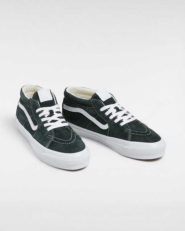 Green Men Vans Premium Sk8-Mid 83 Sneakers NZ | VN7621359