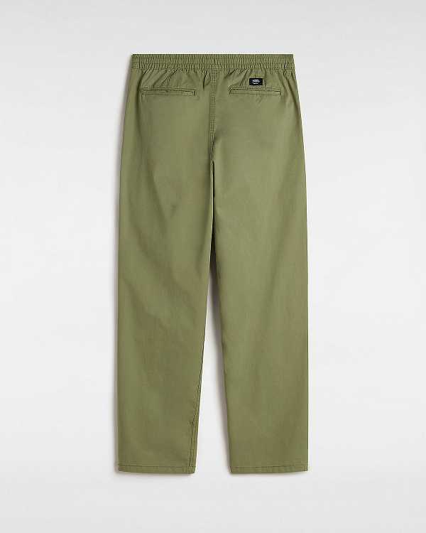 Green Men Vans Range Baggy Tapered Elastic Waist Pants NZ | VN6851724