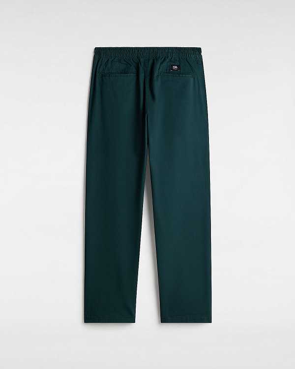 Green Men Vans Range Relaxed Elastic Pants NZ | VN5069472