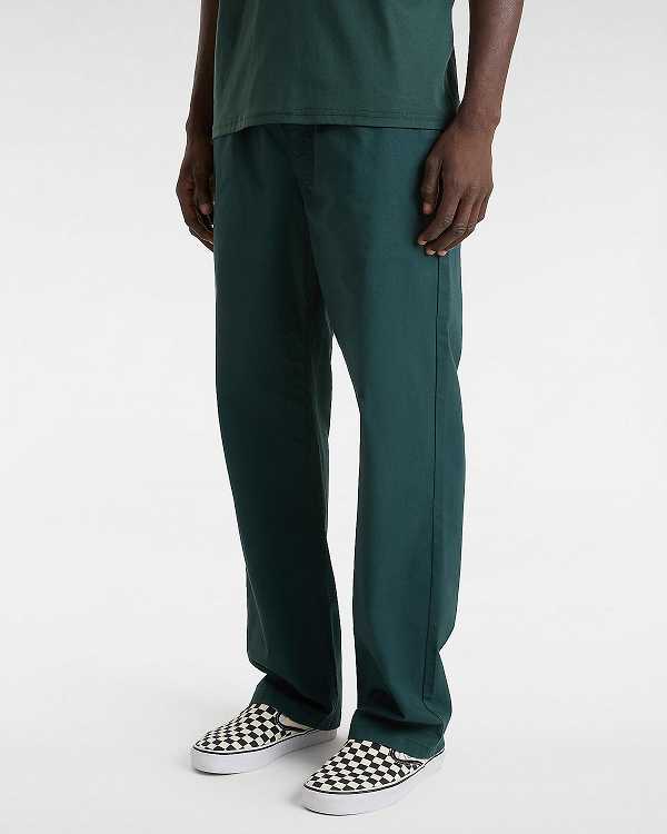 Green Men Vans Range Relaxed Elastic Pants NZ | VN5069472