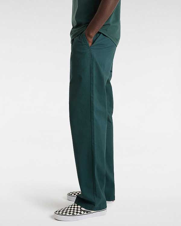 Green Men Vans Range Relaxed Elastic Pants NZ | VN5069472