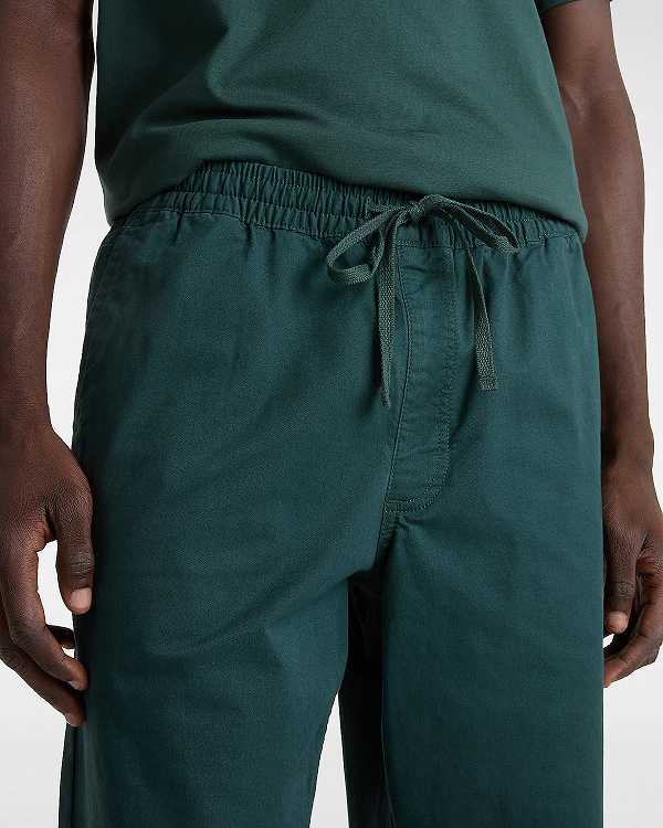 Green Men Vans Range Relaxed Elastic Pants NZ | VN5069472