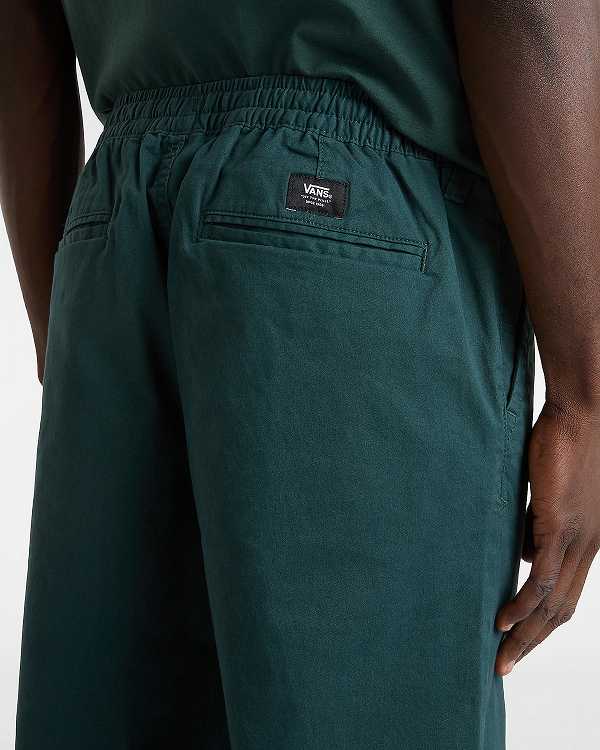 Green Men Vans Range Relaxed Elastic Pants NZ | VN5069472