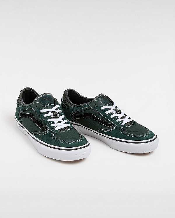 Green Men Vans Rowley Skate Shoes NZ | VN7023946