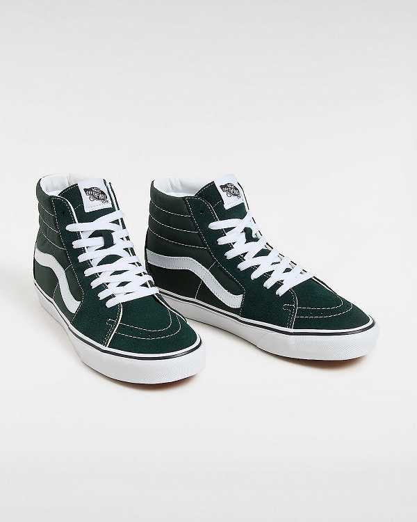 Green Men Vans Sk8-Hi Skate Shoes NZ | VN7369814