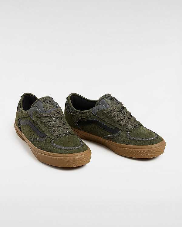 Green Men Vans Skate Rowley Sneakers NZ | VN9263018