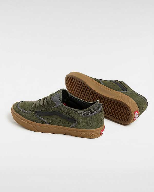 Green Men Vans Skate Rowley Sneakers NZ | VN9263018