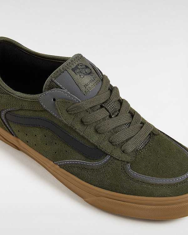 Green Men Vans Skate Rowley Sneakers NZ | VN9263018