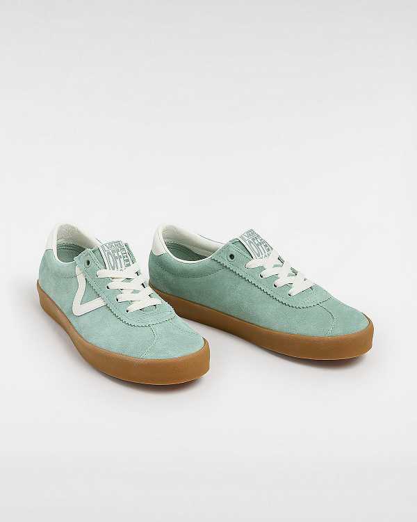 Green Men Vans Sport Low Sneakers NZ | VN0842163