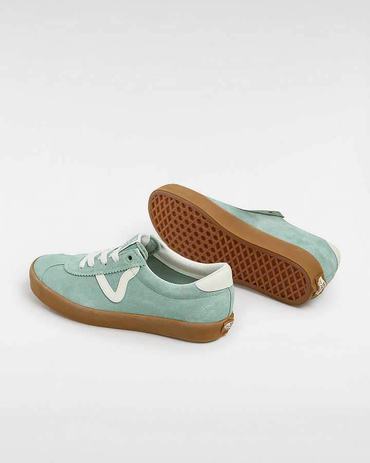 Green Men Vans Sport Low Sneakers NZ | VN0842163