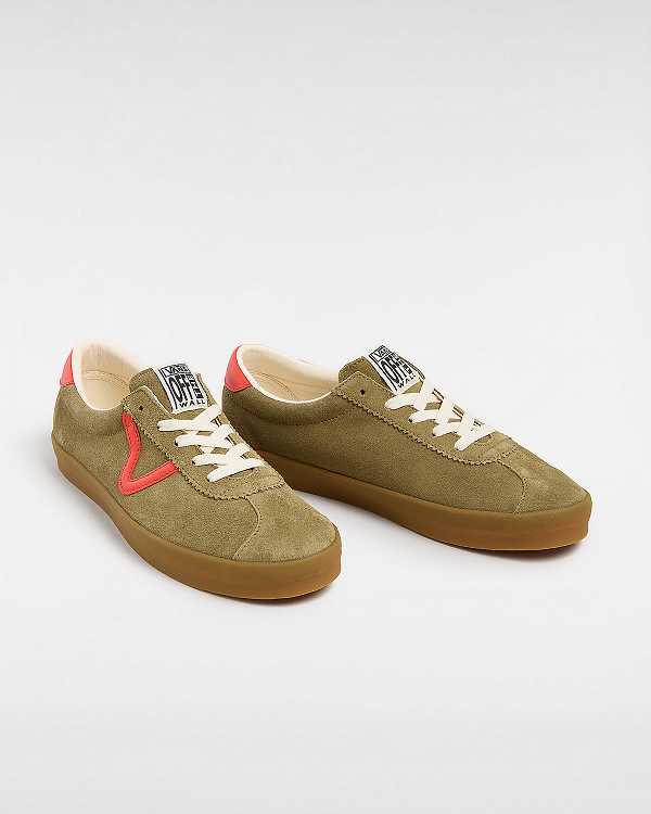 Green Men Vans Sport Low Sneakers NZ | VN2468593