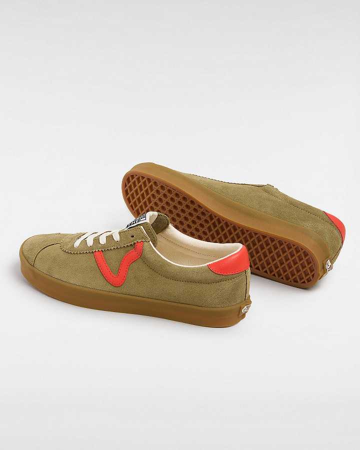 Green Men Vans Sport Low Sneakers NZ | VN2468593