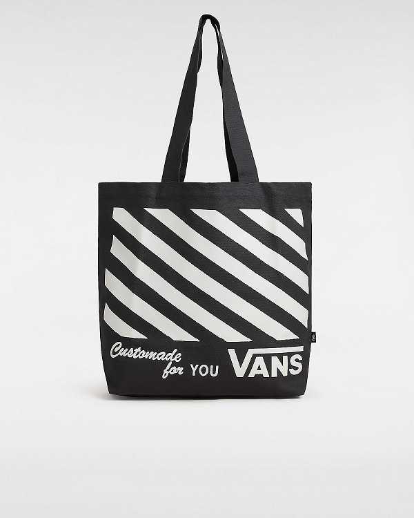 Green Unisex Vans Box Logo Tote Bag NZ | VN2709138